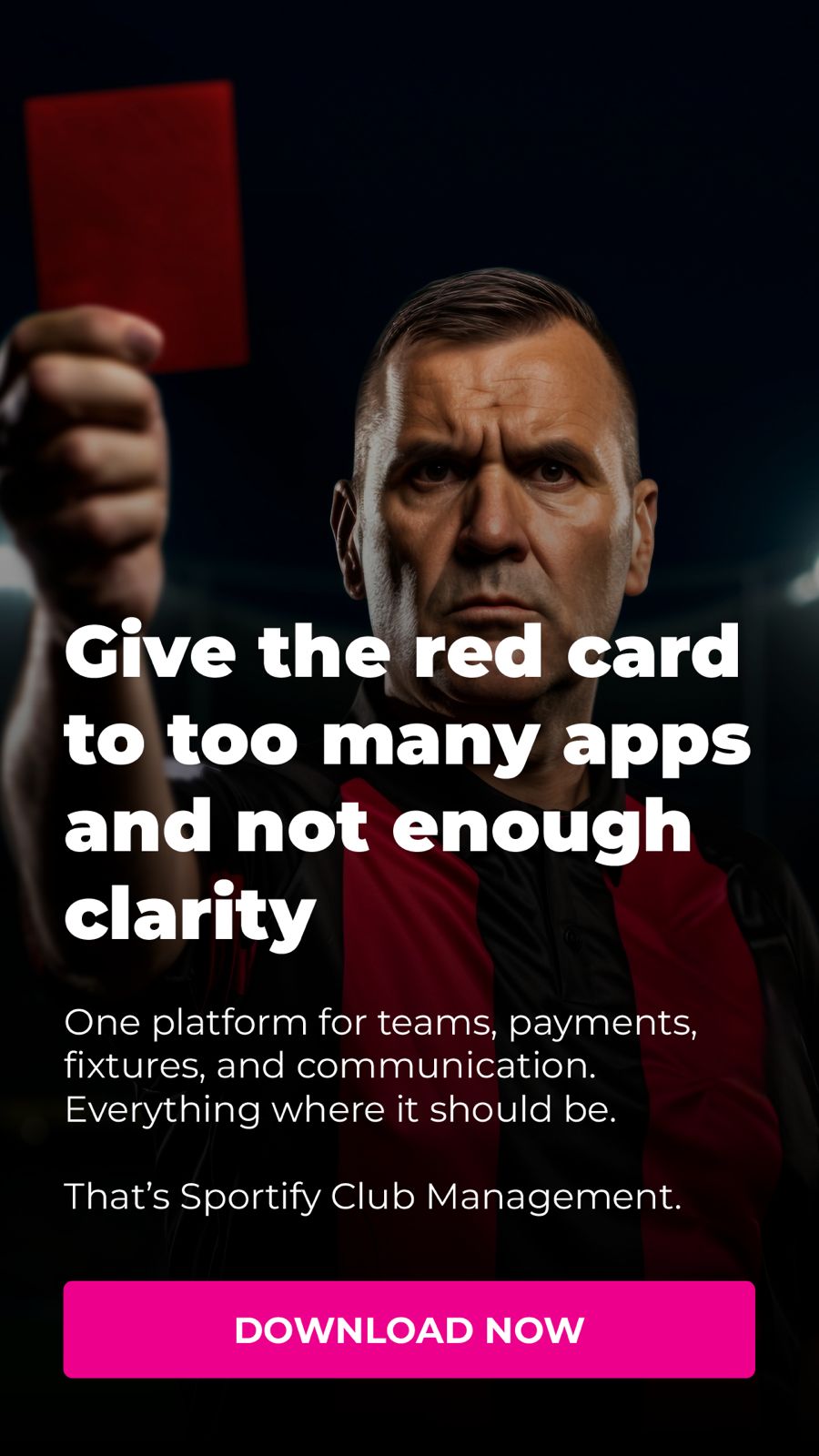 Give the red card to too many apps